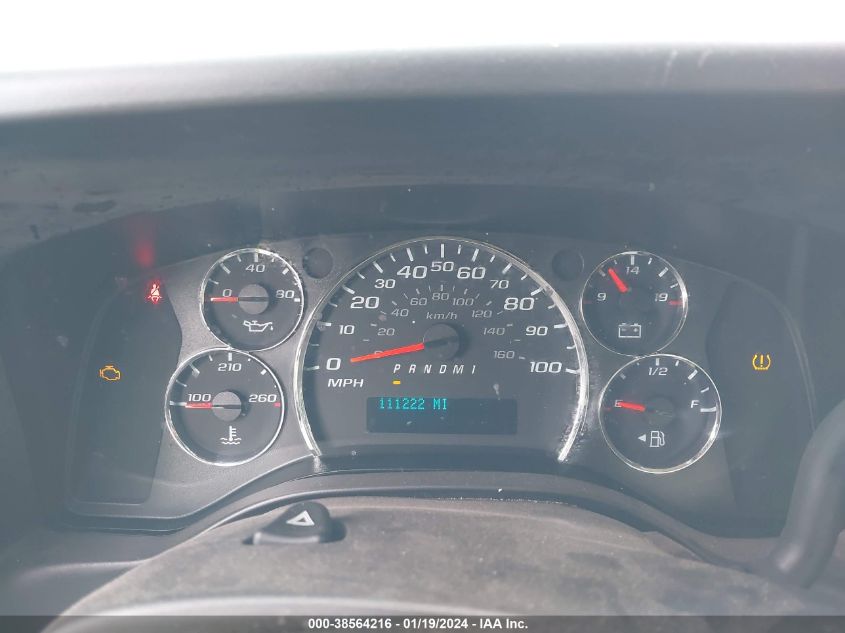 2019 CHEVROLET EXPRESS 2500 WORK VAN 1GCWGAFG3K1269641