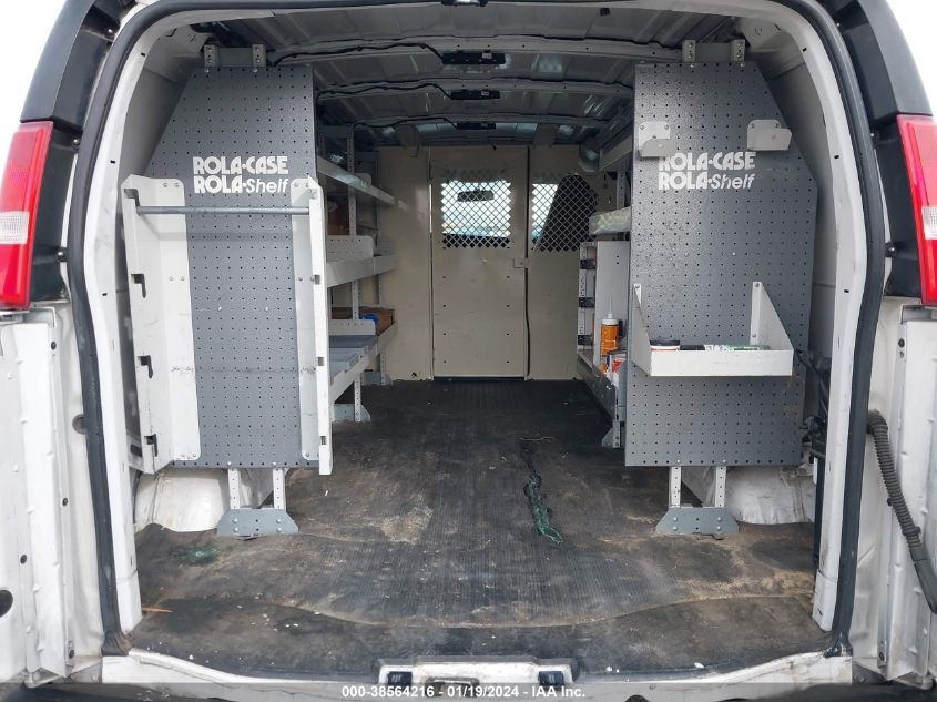2019 CHEVROLET EXPRESS 2500 WORK VAN 1GCWGAFG3K1269641