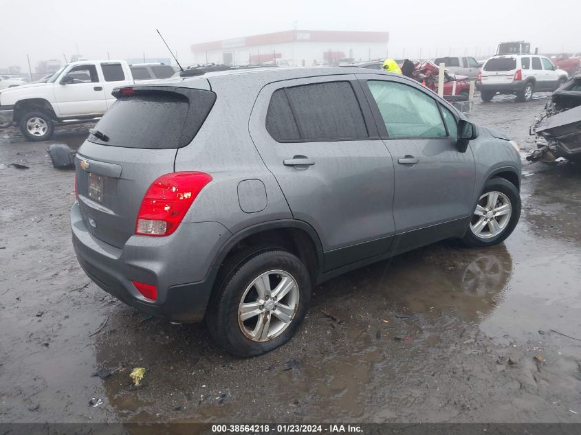 2020 CHEVROLET TRAX LS - 3GNCJKSB9LL146822