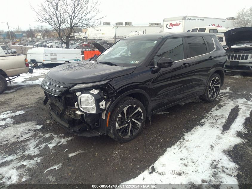 2022 MITSUBISHI OUTLANDER ES - JA4J4TA83NZ038849