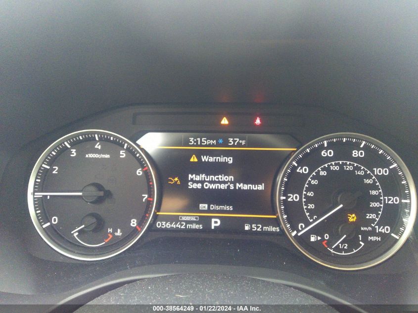 2022 MITSUBISHI OUTLANDER ES - JA4J4TA83NZ038849