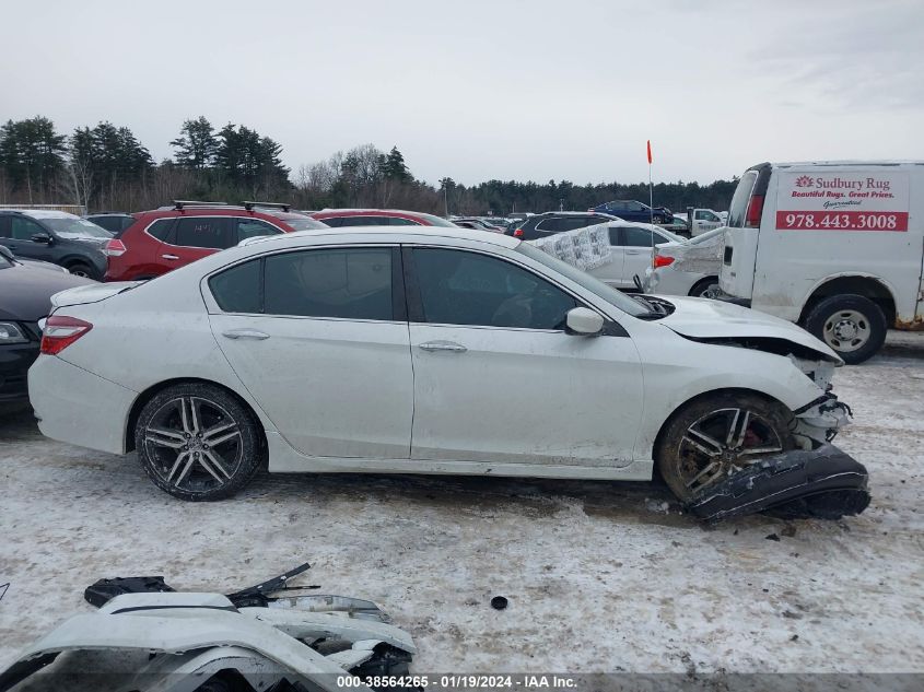 2016 HONDA ACCORD SPORT - 1HGCR2F64GA165646