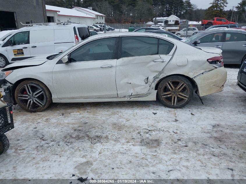 2016 HONDA ACCORD SPORT - 1HGCR2F64GA165646