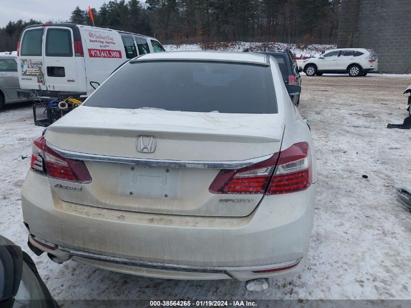 2016 HONDA ACCORD SPORT - 1HGCR2F64GA165646