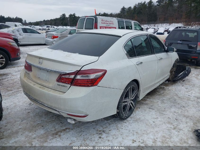2016 HONDA ACCORD SPORT - 1HGCR2F64GA165646