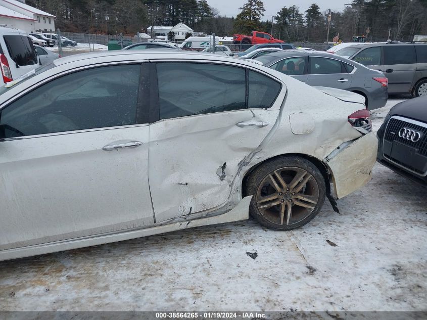 2016 HONDA ACCORD SPORT - 1HGCR2F64GA165646