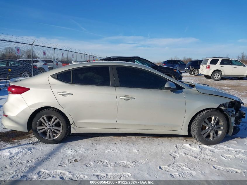 2018 HYUNDAI ELANTRA SEL/VALUE/LIMITED - 5NPD84LF5JH340704