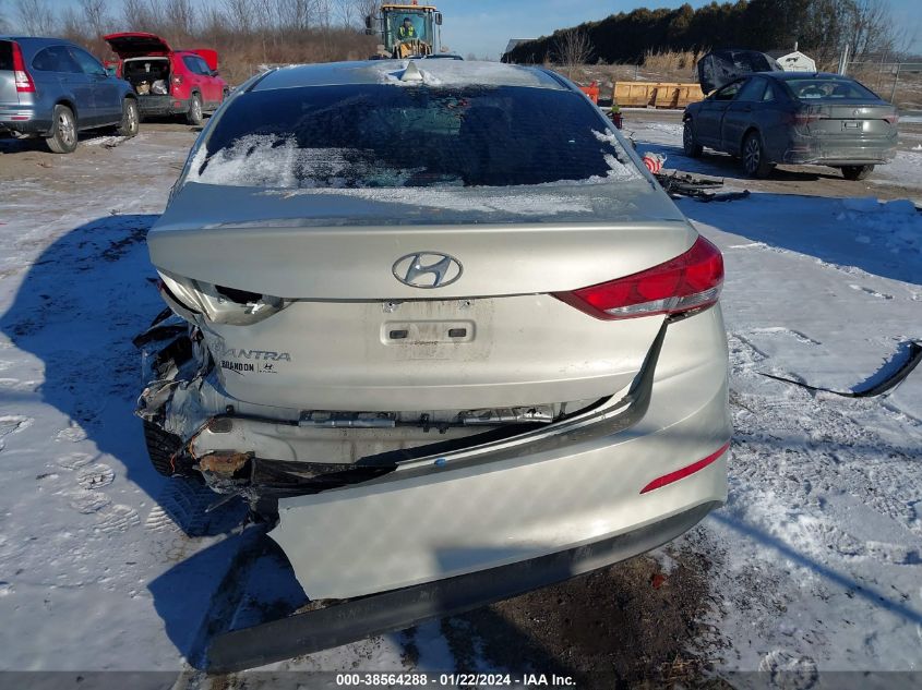 2018 HYUNDAI ELANTRA SEL/VALUE/LIMITED - 5NPD84LF5JH340704