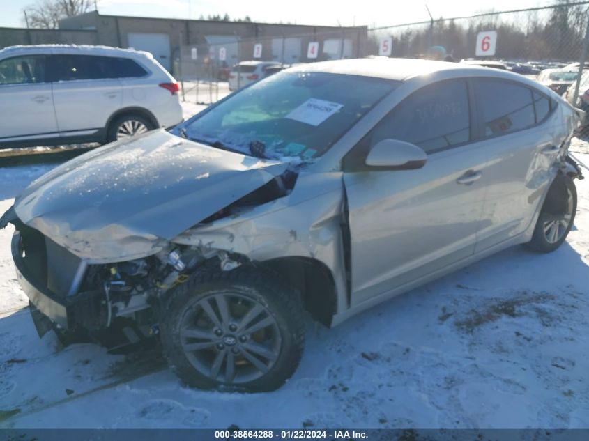 2018 HYUNDAI ELANTRA SEL/VALUE/LIMITED - 5NPD84LF5JH340704