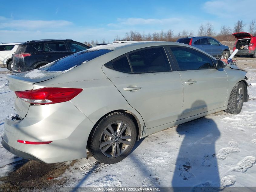 2018 HYUNDAI ELANTRA SEL/VALUE/LIMITED - 5NPD84LF5JH340704