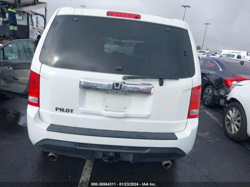 2015 HONDA PILOT EX-L - 5FNYF3H56FB007208