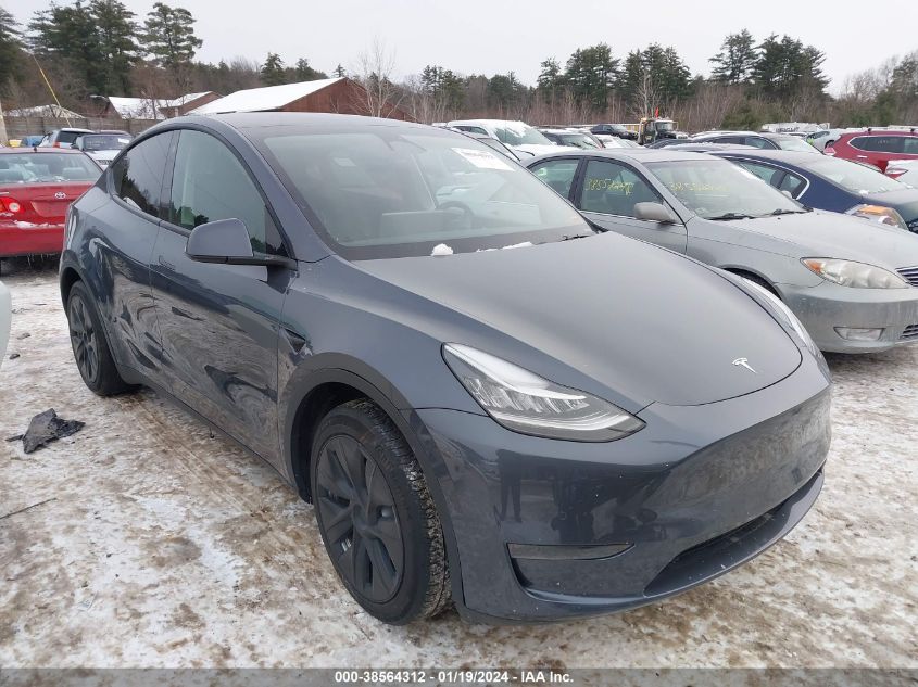 2022 TESLA MODEL Y LONG RANGE DUAL MOTOR ALL-WHEEL DRIVE - 7SAYGDEE4NA008458