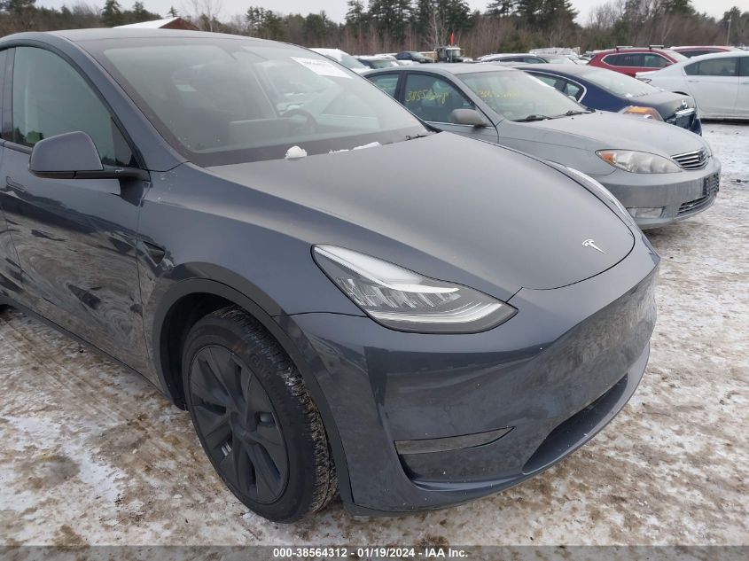 2022 TESLA MODEL Y LONG RANGE DUAL MOTOR ALL-WHEEL DRIVE - 7SAYGDEE4NA008458