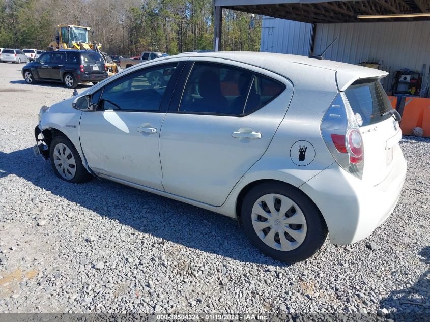 2013 TOYOTA PRIUS C THREE - JTDKDTB35D1049720