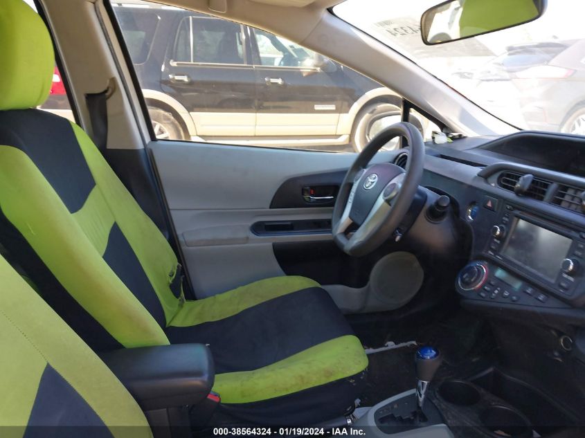 2013 TOYOTA PRIUS C THREE - JTDKDTB35D1049720