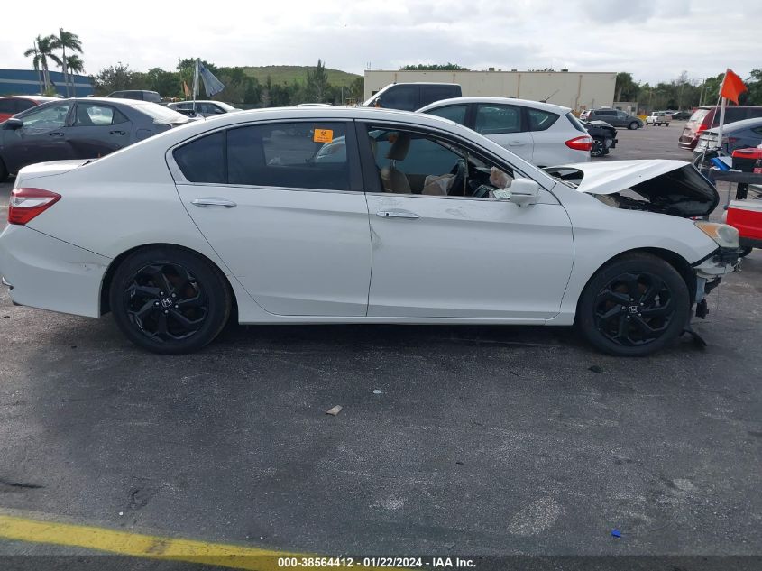 2016 HONDA ACCORD EXL - 1HGCR2F97GA164064