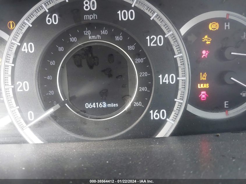 2016 HONDA ACCORD EXL - 1HGCR2F97GA164064