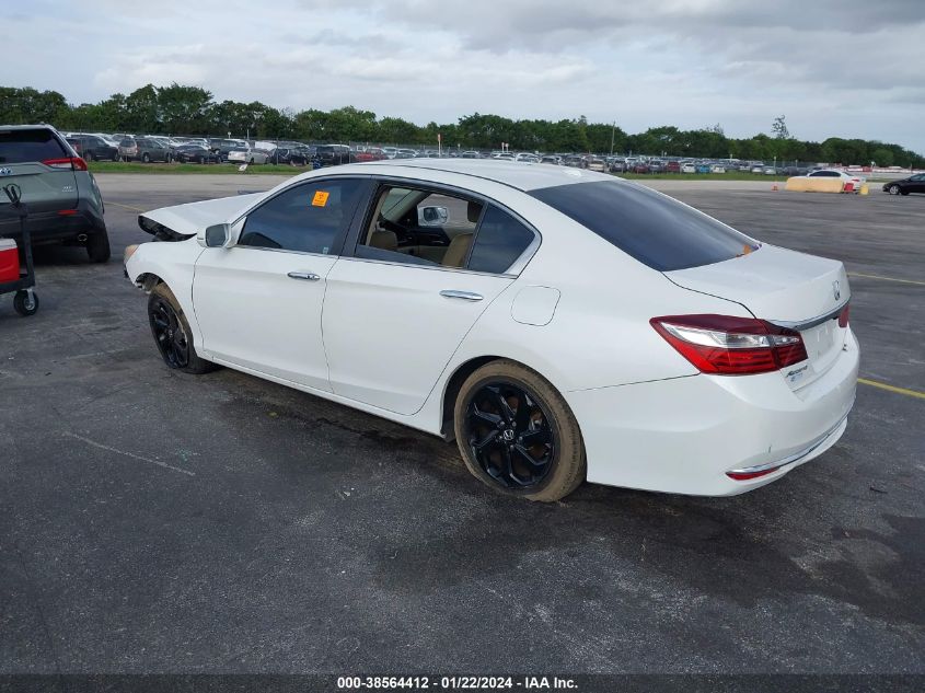 2016 HONDA ACCORD EXL - 1HGCR2F97GA164064