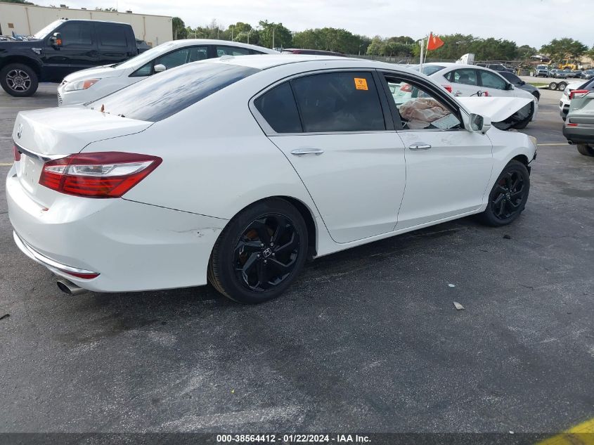 2016 HONDA ACCORD EXL - 1HGCR2F97GA164064