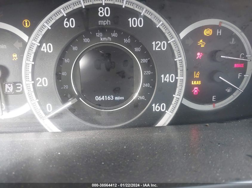 2016 HONDA ACCORD EXL - 1HGCR2F97GA164064