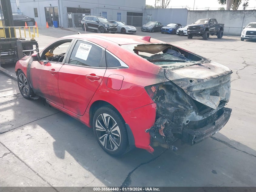 VIN 2HGFC1F3XHH630917 2017 HONDA CIVIC EX