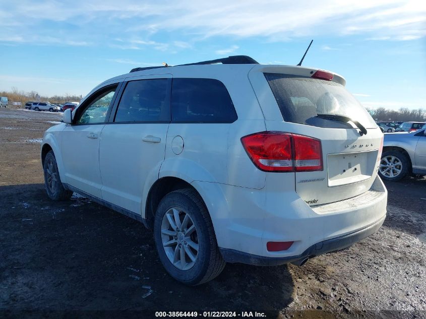 2015 DODGE JOURNEY SXT - 3C4PDCBG0FT743719