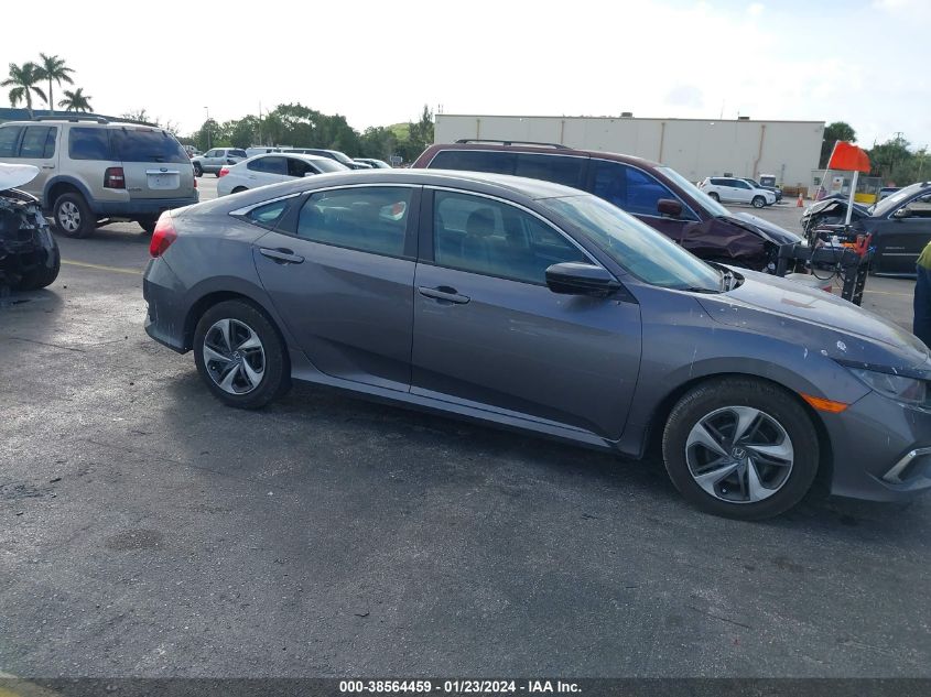 2019 HONDA CIVIC LX - 19XFC2F67KE009569