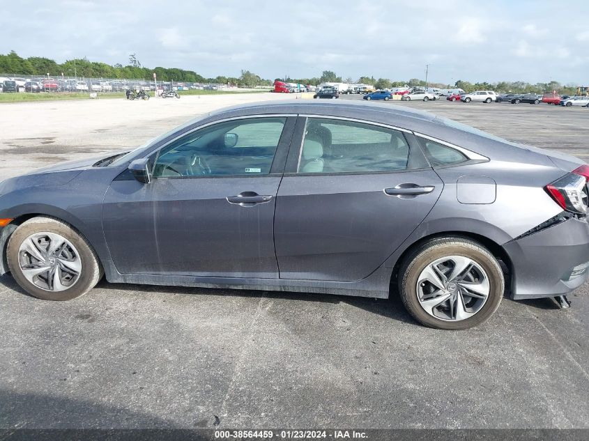 2019 HONDA CIVIC LX - 19XFC2F67KE009569