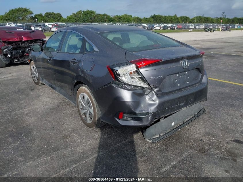 2019 HONDA CIVIC LX - 19XFC2F67KE009569