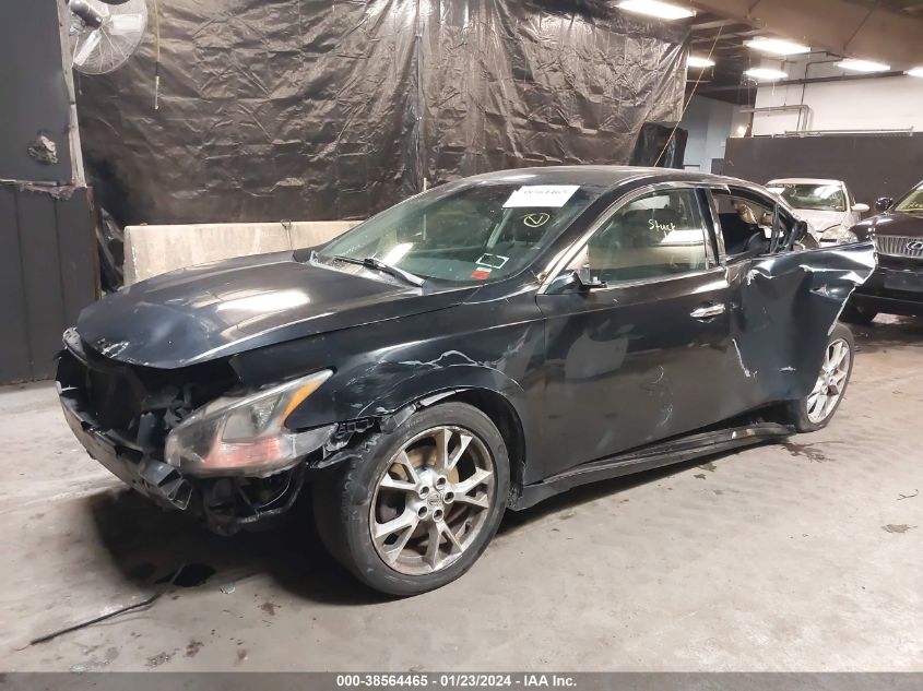 2013 NISSAN MAXIMA S/SV - 1N4AA5AP3DC839712
