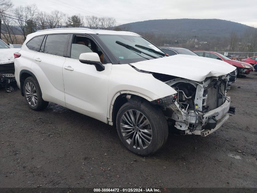 2021 TOYOTA HIGHLANDER PLATINUM - 5TDFZRBH9MS140316