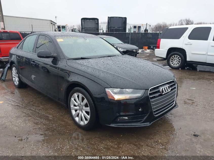 2013 AUDI A4 2.0T PREMIUM - WAUDFAFL8DN034989