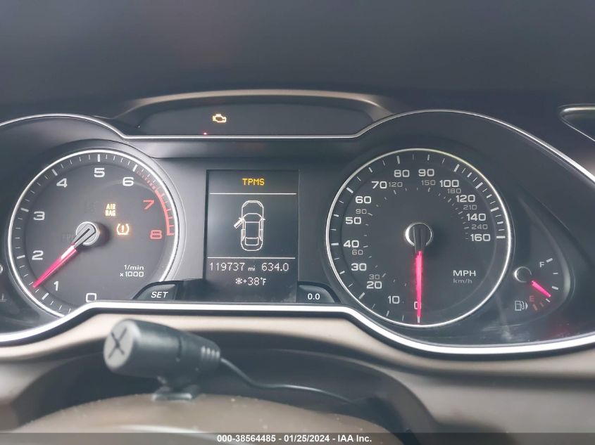 2013 AUDI A4 2.0T PREMIUM - WAUDFAFL8DN034989
