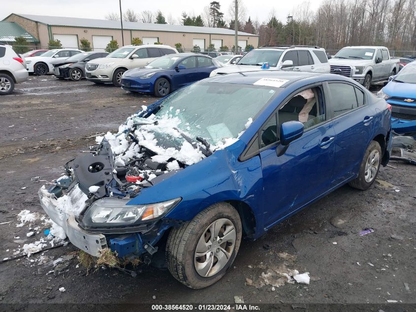 2014 HONDA CIVIC LX - 19XFB2F53EE028926