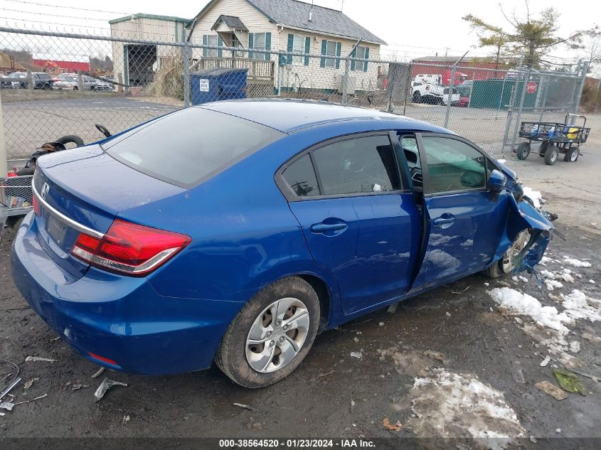 2014 HONDA CIVIC LX - 19XFB2F53EE028926