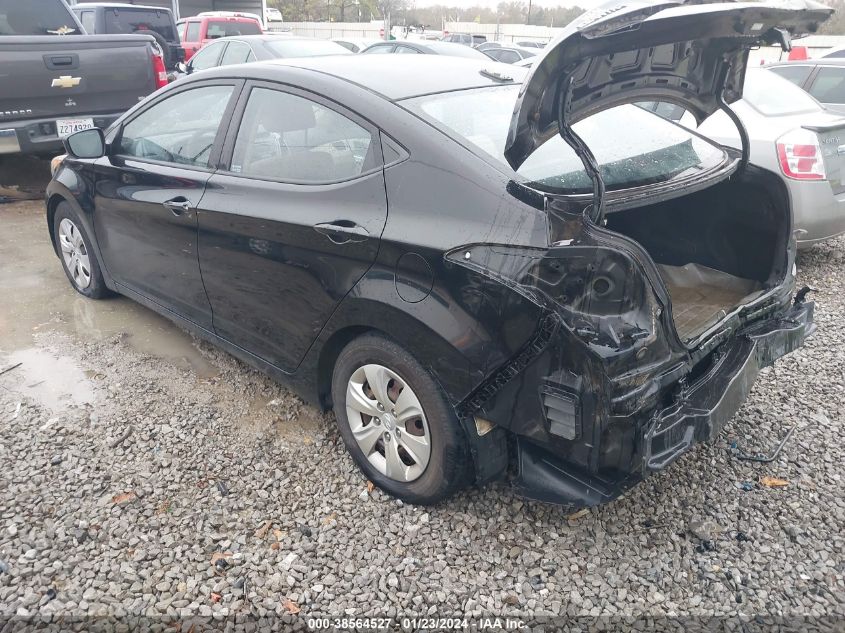 2016 HYUNDAI ELANTRA SE - KMHDH4AEXGU575569