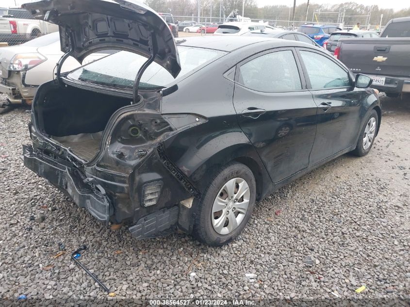 2016 HYUNDAI ELANTRA SE - KMHDH4AEXGU575569