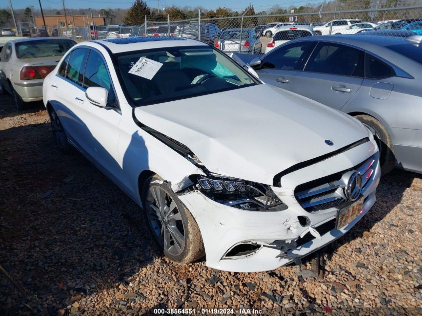 VIN 55SWF8DB2KU315095 2019 MERCEDES-BENZ C 300 no.1