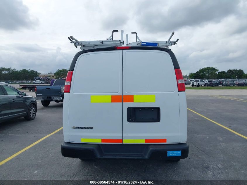 2019 CHEVROLET EXPRESS 2500 WORK VAN 1GCWGAFPXK1242999