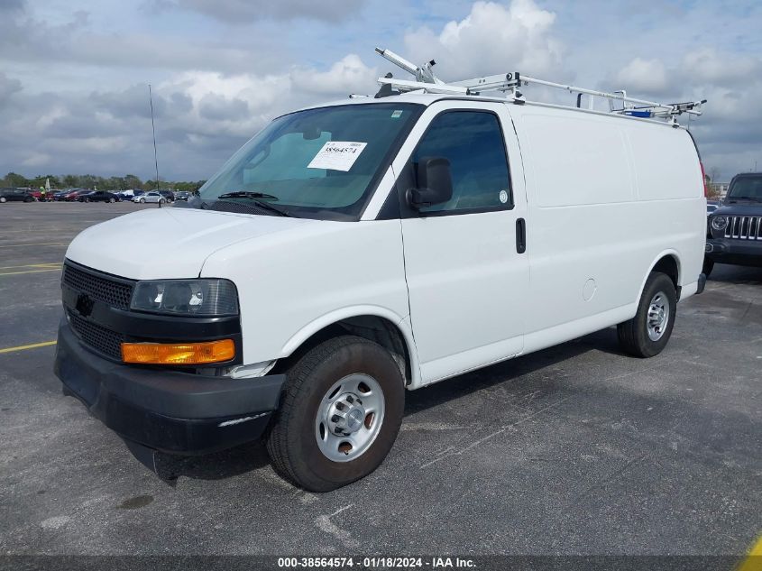 2019 CHEVROLET EXPRESS 2500 WORK VAN 1GCWGAFPXK1242999