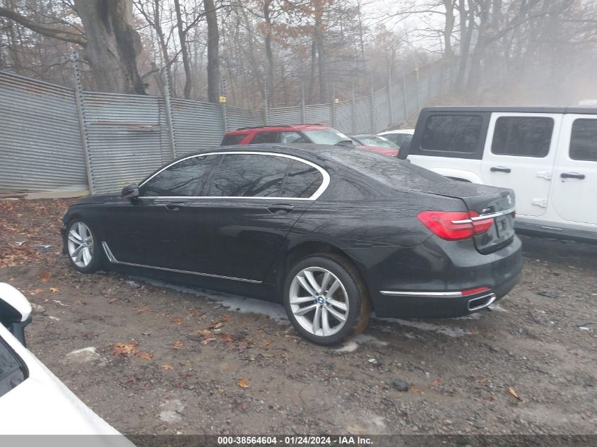 2016 BMW 750I XDRIVE - WBA7F2C51GG416847