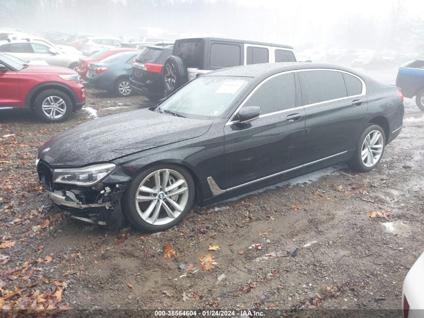 2016 BMW 750I XDRIVE - WBA7F2C51GG416847