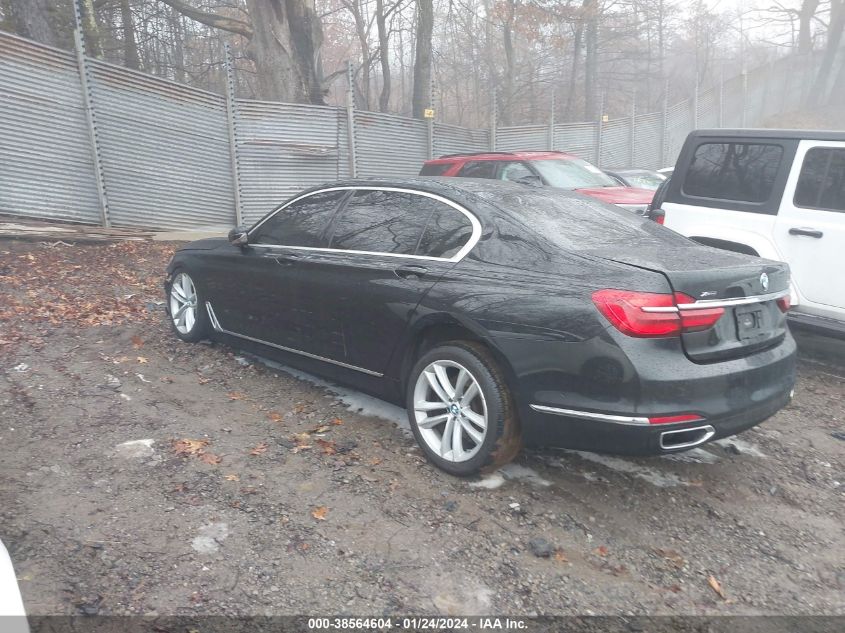 2016 BMW 750I XDRIVE - WBA7F2C51GG416847