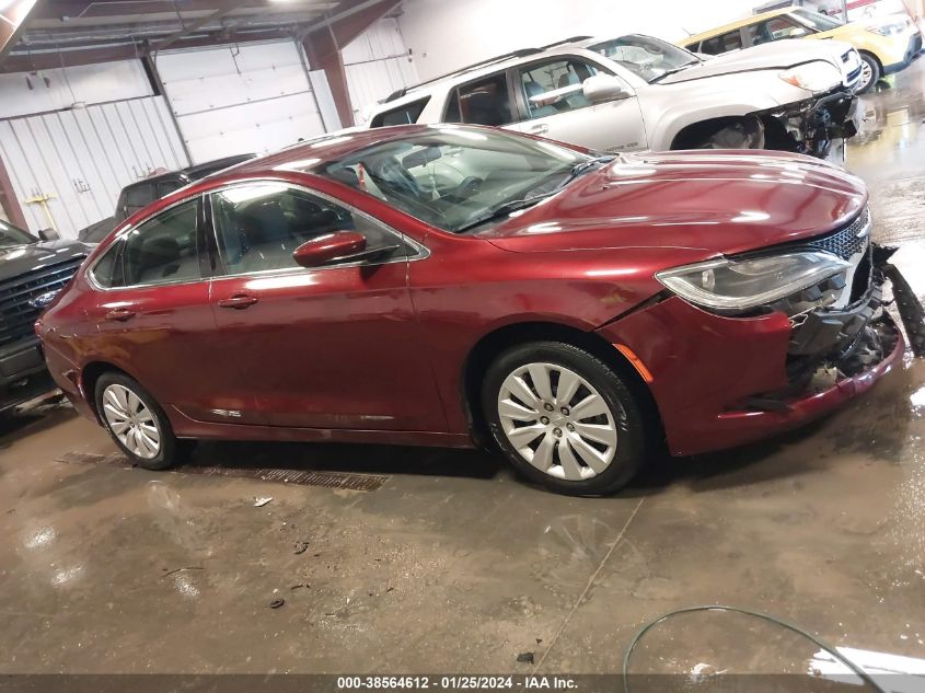 2015 CHRYSLER 200 LX - 1C3CCCFB4FN760978