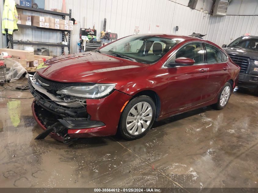 2015 CHRYSLER 200 LX - 1C3CCCFB4FN760978