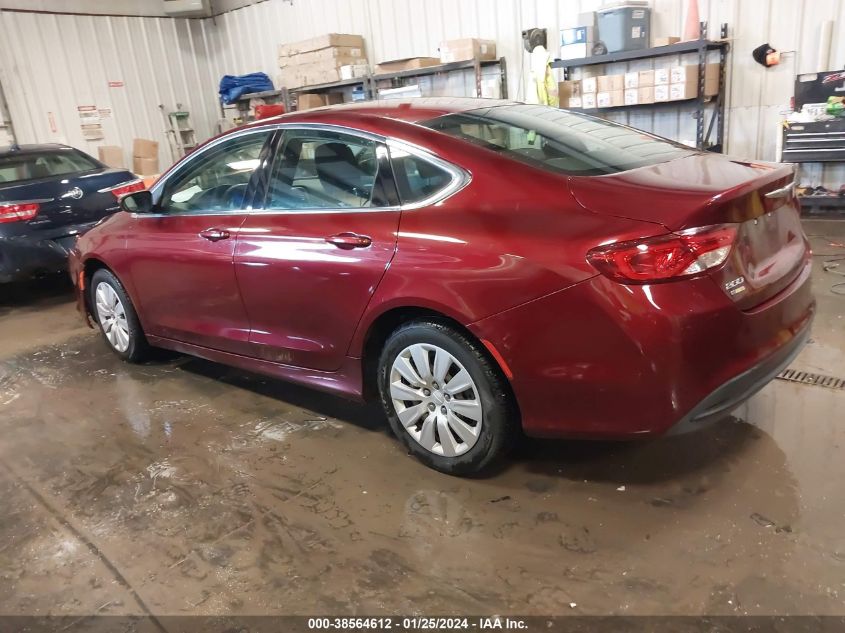 2015 CHRYSLER 200 LX - 1C3CCCFB4FN760978