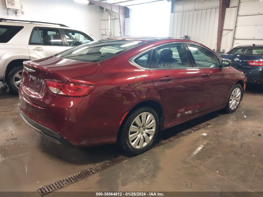 2015 CHRYSLER 200 LX - 1C3CCCFB4FN760978