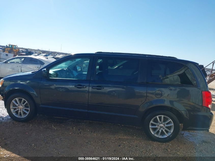 2014 DODGE GRAND CARAVAN SXT - 2C4RDGCG2ER323377