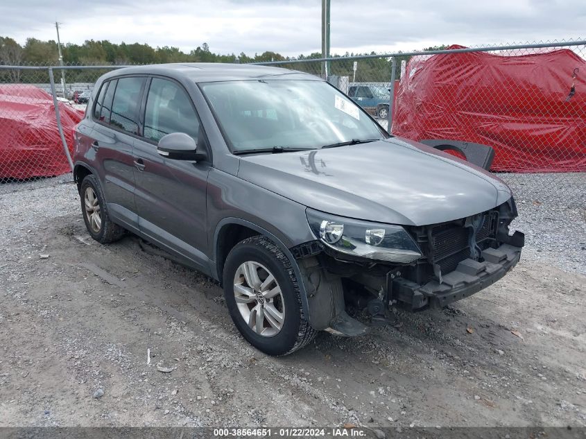 2013 VOLKSWAGEN TIGUAN S/SE/SEL - WVGAV3AX0DW614256