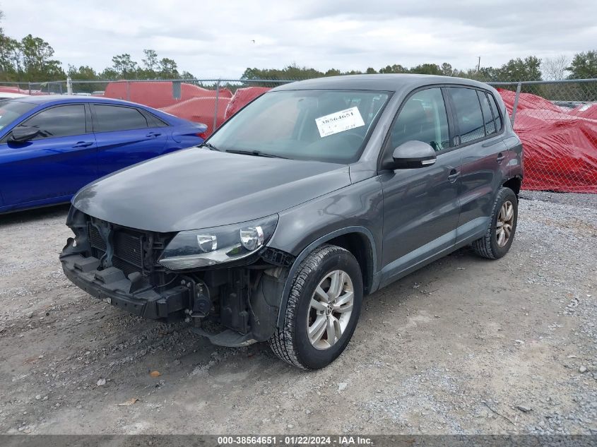 2013 VOLKSWAGEN TIGUAN S/SE/SEL - WVGAV3AX0DW614256